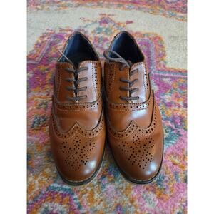 Bruno Marc Boy's Prince K2 Oxford Dress Shoes - Brown - Size 1